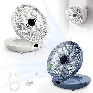 3-Speed Rechargeable Kitchen & Office Fan