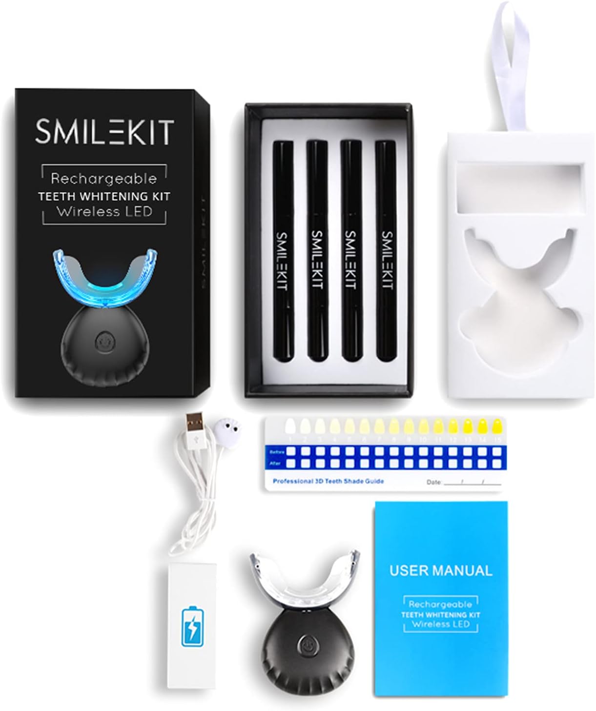 LED Teeth Whitening Kit ( Upgraded Version )