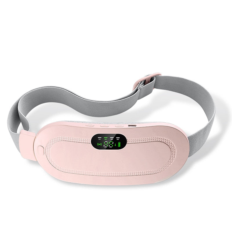 Menstrual Cramp Relief Device with Heat and Vibration