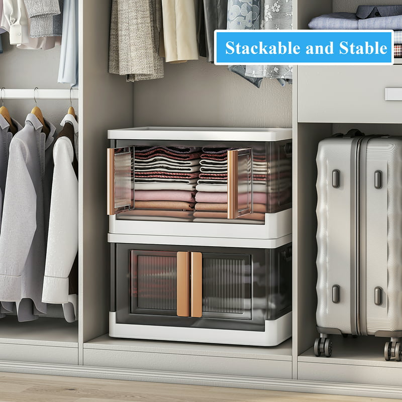 Stackable Box Closet Organizers