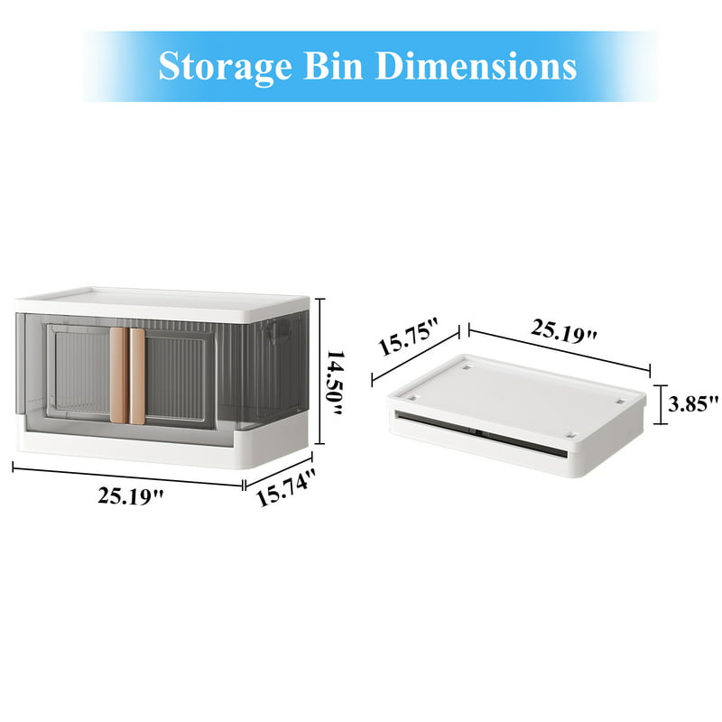 Stackable Box Closet Organizers