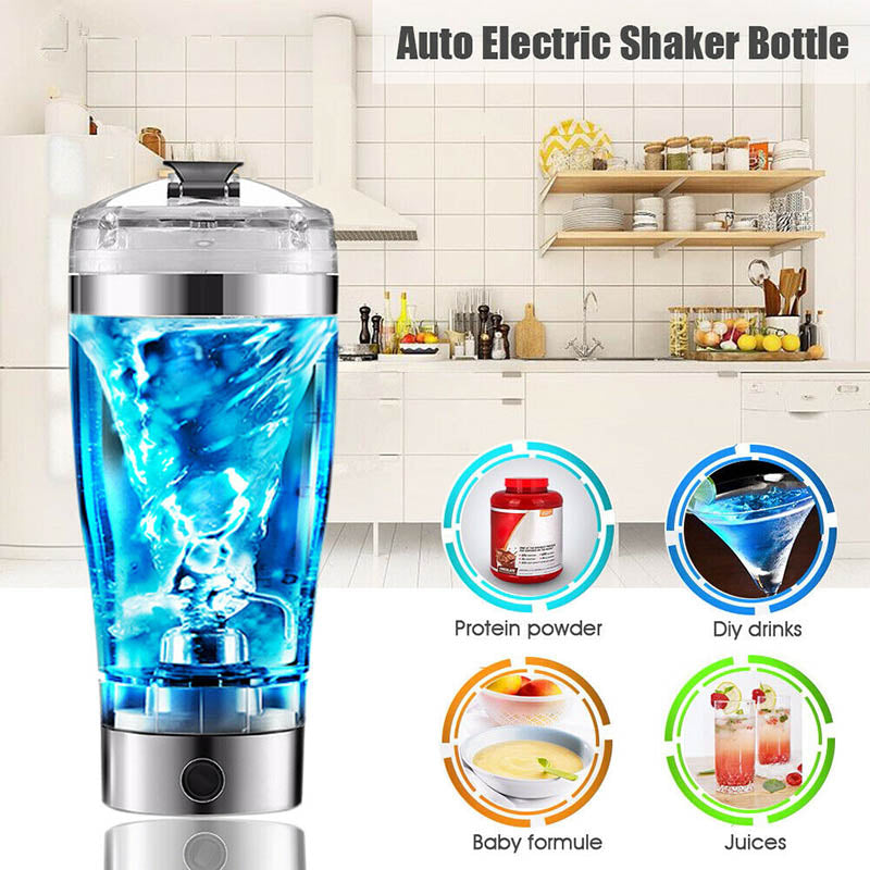 Rechargeable Self Stirring Shaker Bottle