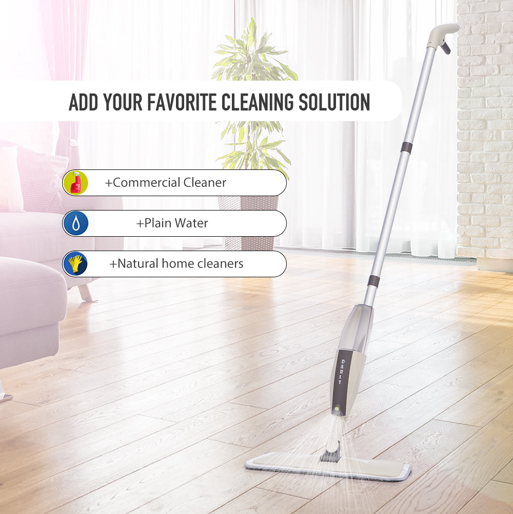 360° Spray Mop for Hardwood, Laminate, Tile Floor