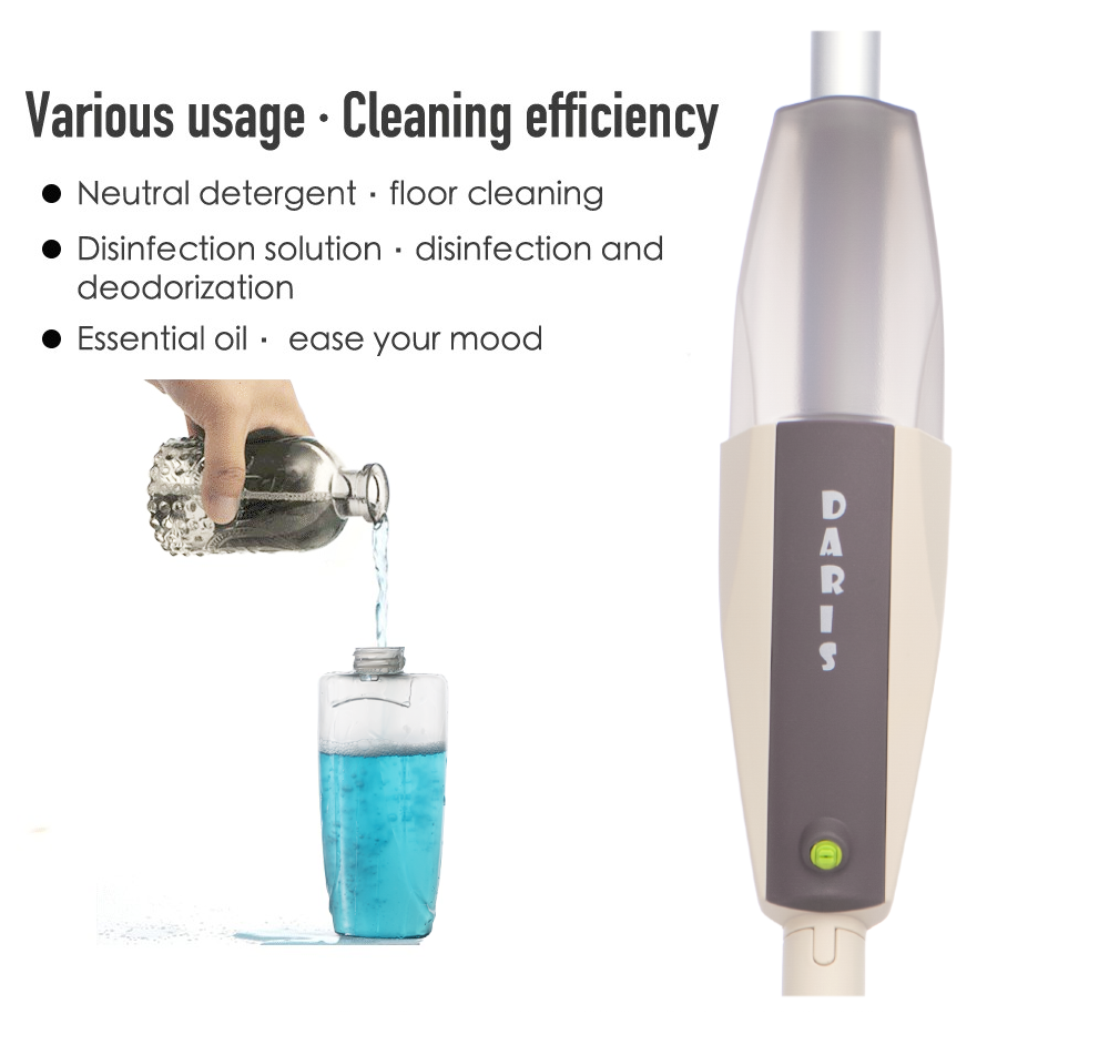 360° Spray Mop for Hardwood, Laminate, Tile Floor