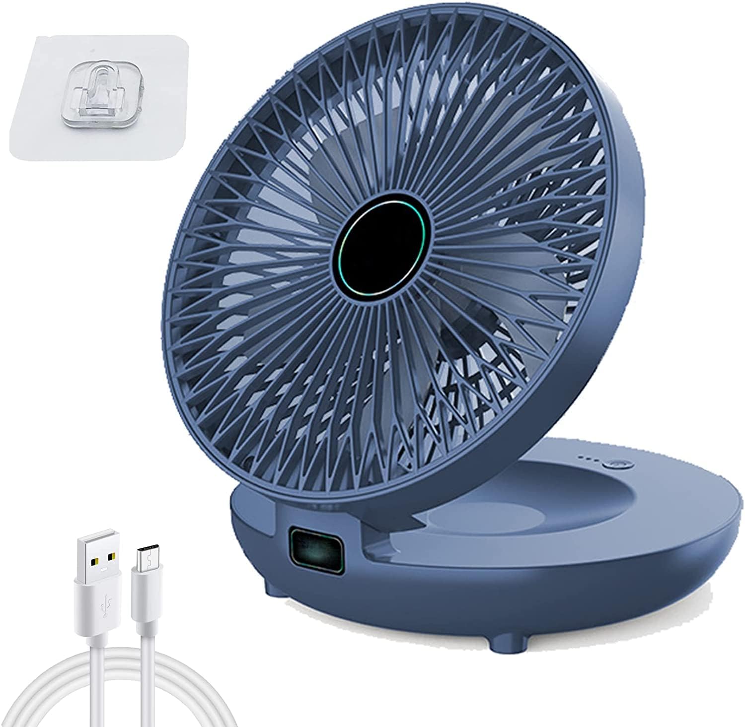 3-Speed Rechargeable Kitchen & Office Fan