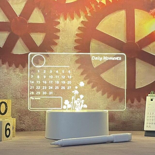 Note Board Night Lamp - Homo Gears