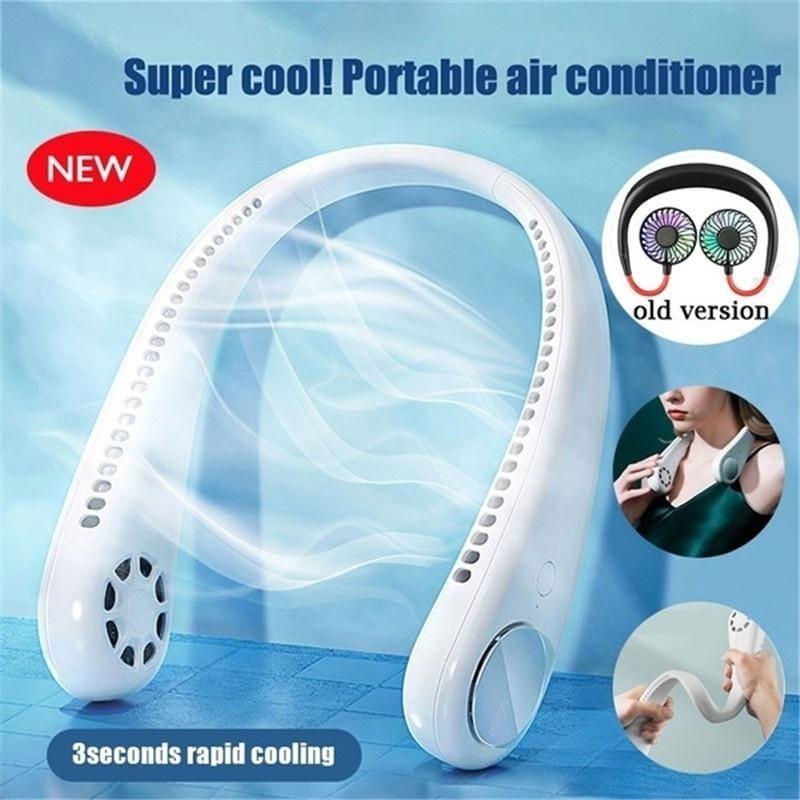 Portable Neck Rechargable Fan - Homo Gears