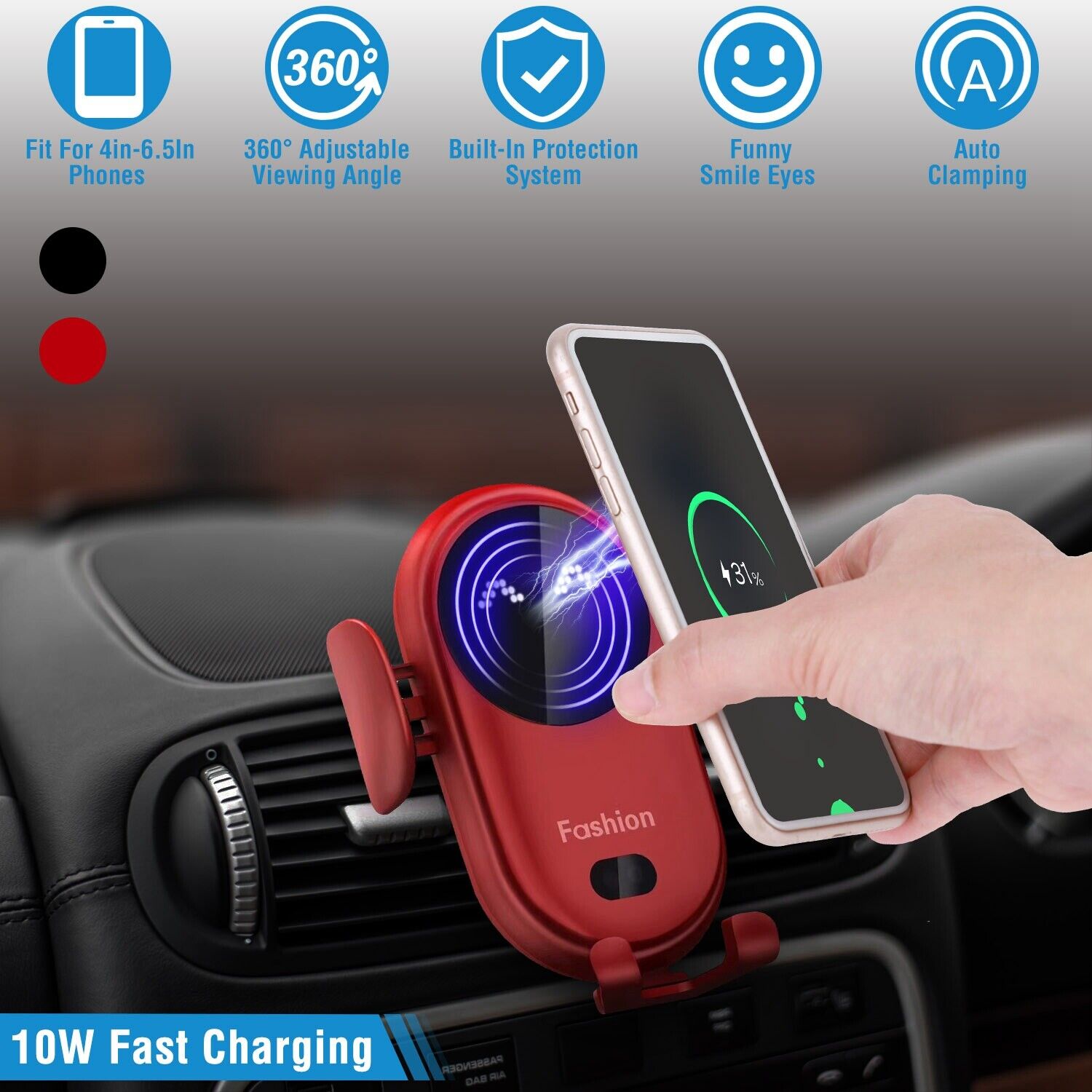 Smart Car Charge Holder