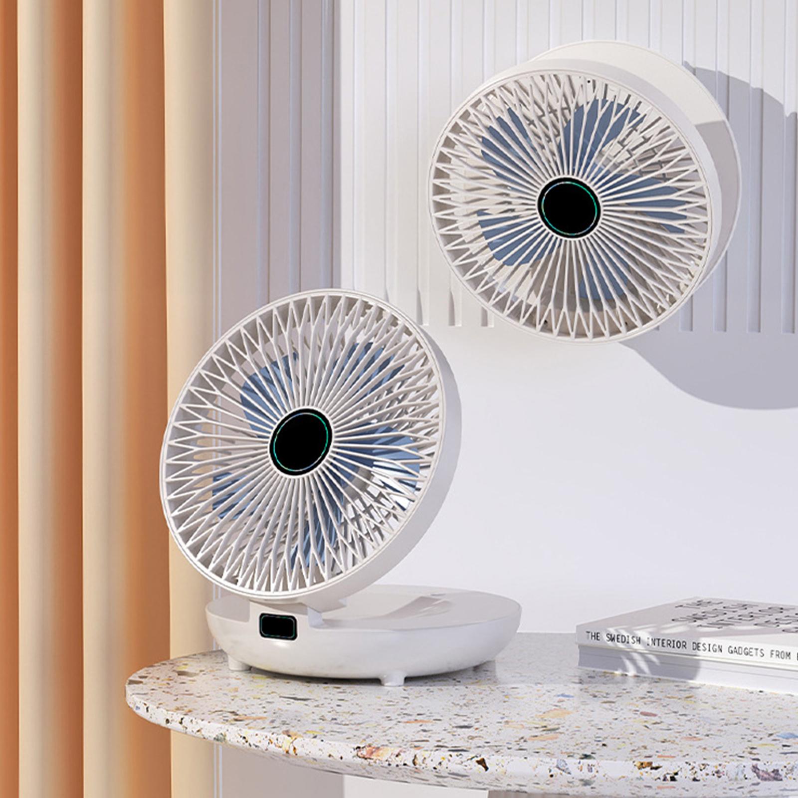 3-Speed Rechargeable Kitchen & Office Fan