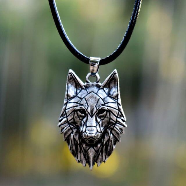 Wolf Head Necklace Pendant - Homo Gears