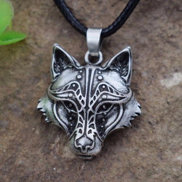 Wolf Head Necklace Pendant - Homo Gears