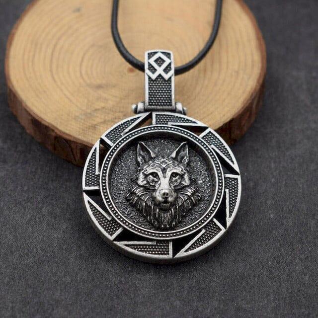 Wolf Head Necklace Pendant - Homo Gears