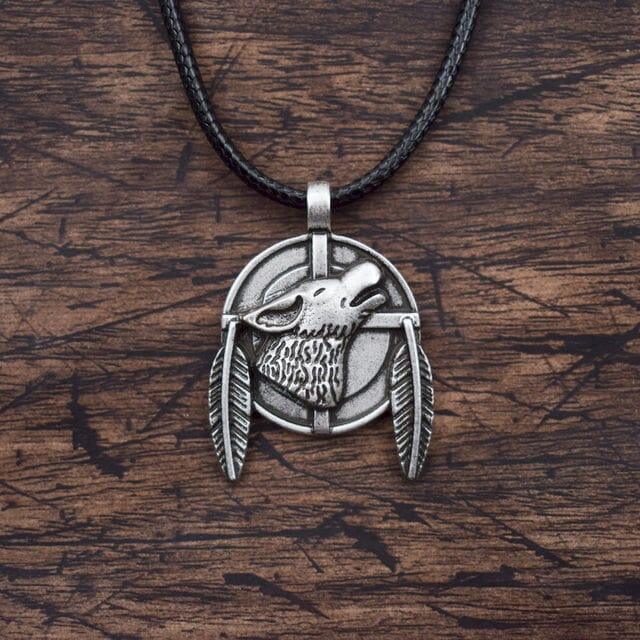 Wolf Head Necklace Pendant - Homo Gears