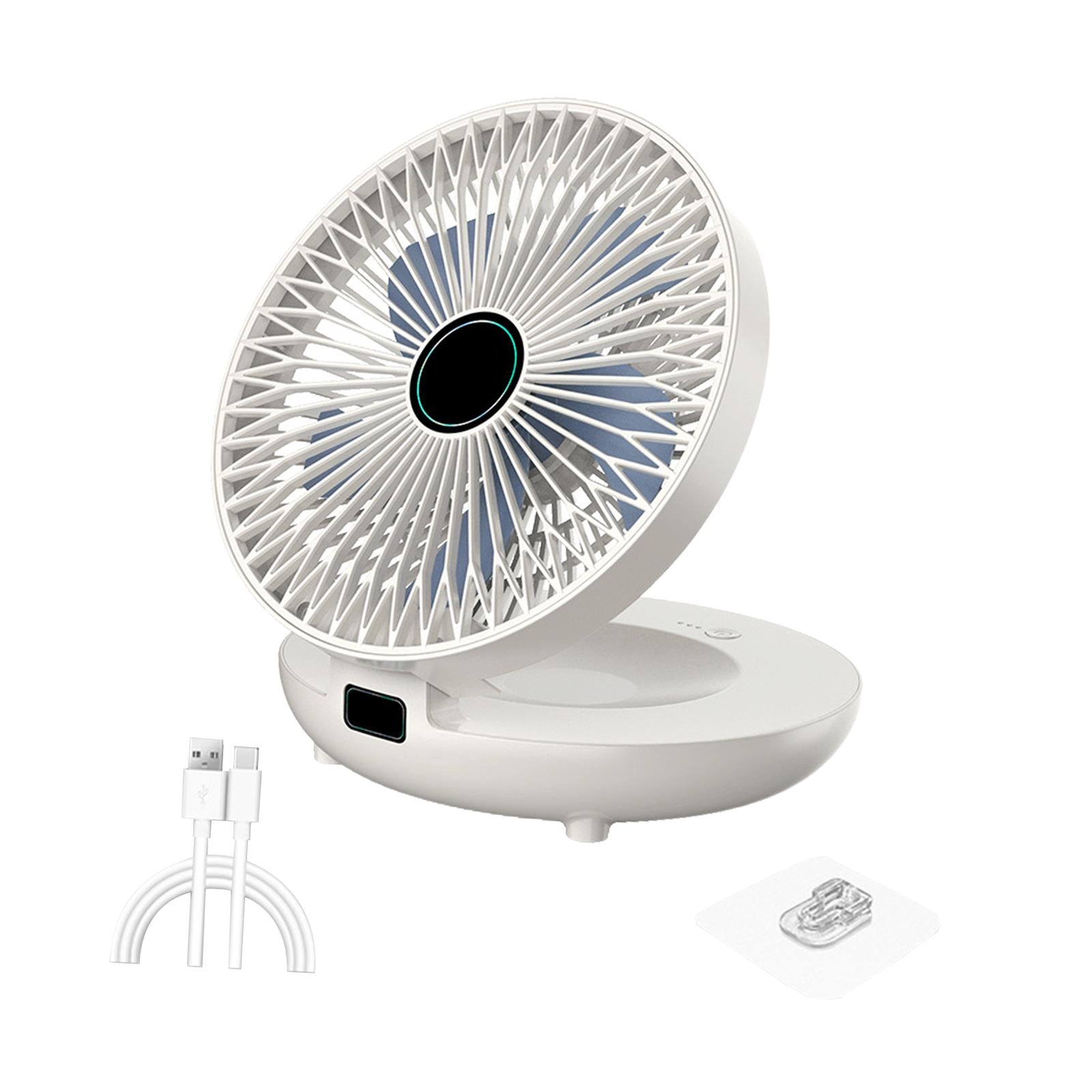 3-Speed Rechargeable Kitchen & Office Fan