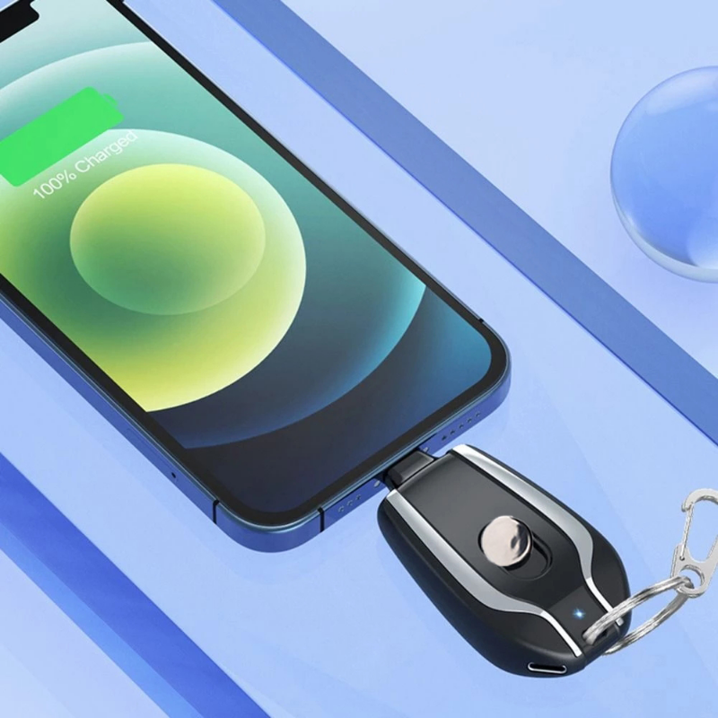 Portable Mini Keychain Power Bank